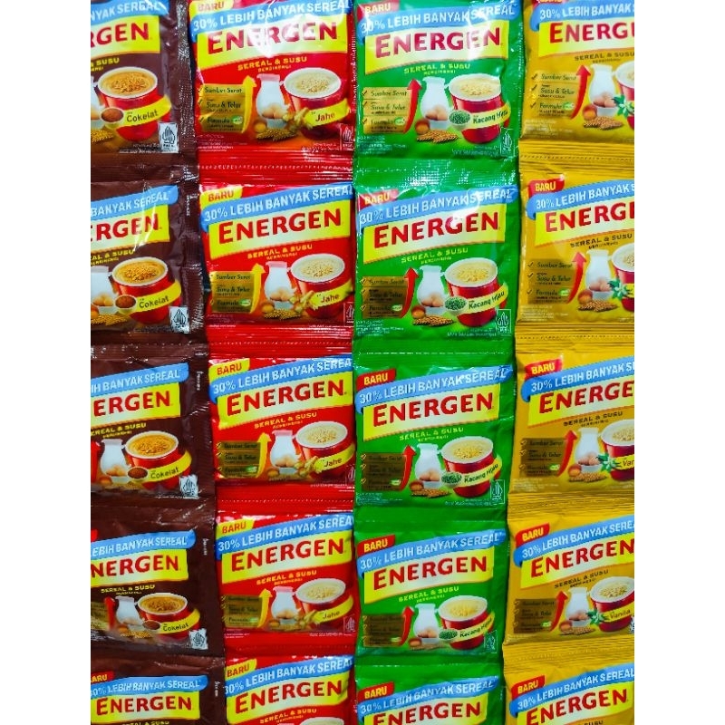 

Energen Sereal (1 Renteng isi 10 pcs)