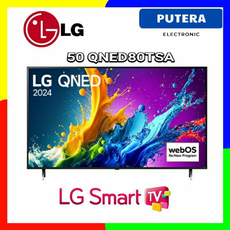 LG SMART TV 50 inch 4K QNED 50QNED80TSA / QNED80TSA