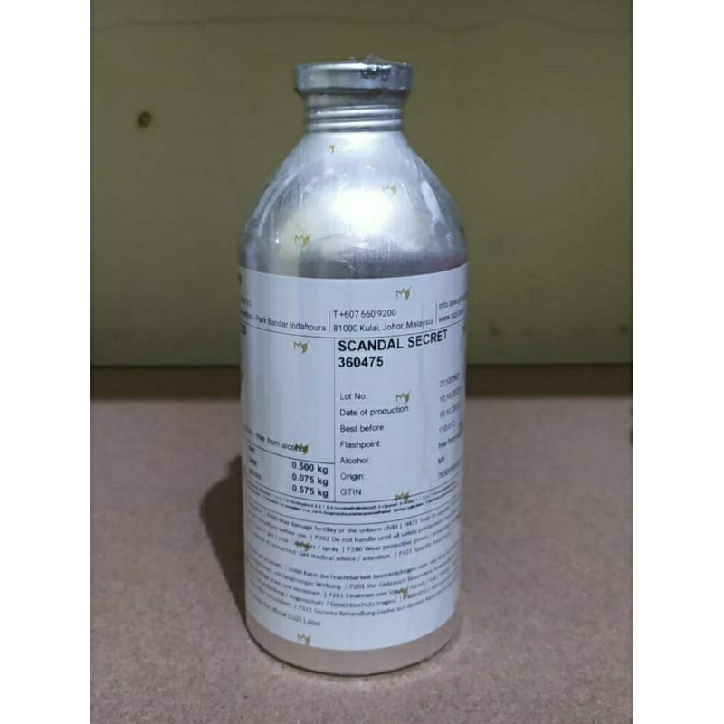 SCANDAL SECRET LUZI bibit parfum Scandalous segel 500gr