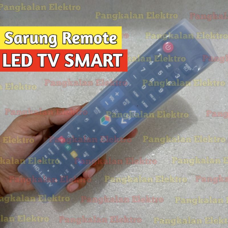 Sarung Remote Led TV Smart Sarung Silikon Pelindung Cover Remote Led TV Smart