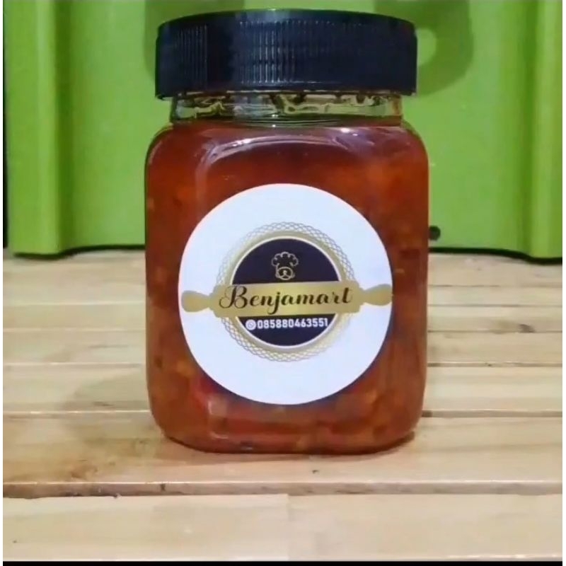 

sambal benjamart sepaket isi 2 botol