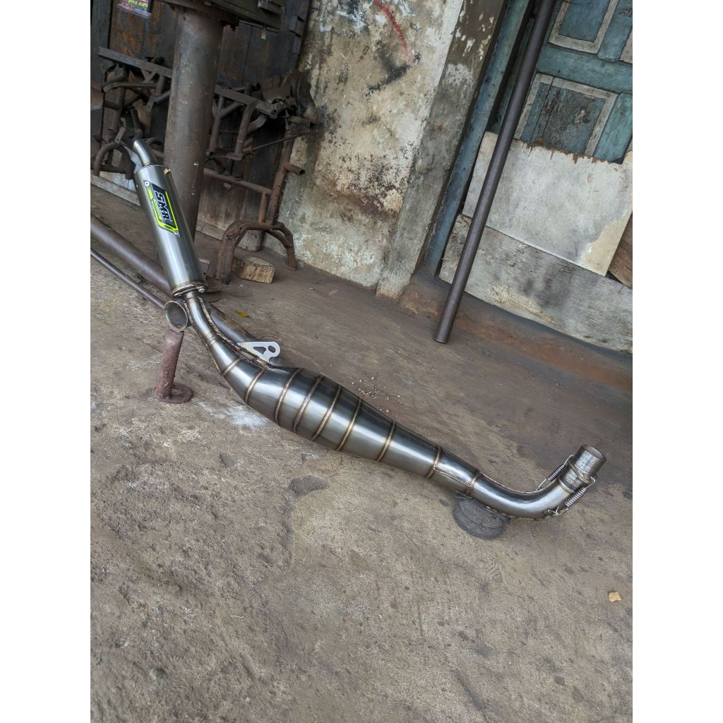 Knalpot Underbone F1zr SMR Jogja Roadrace - Full Stainless