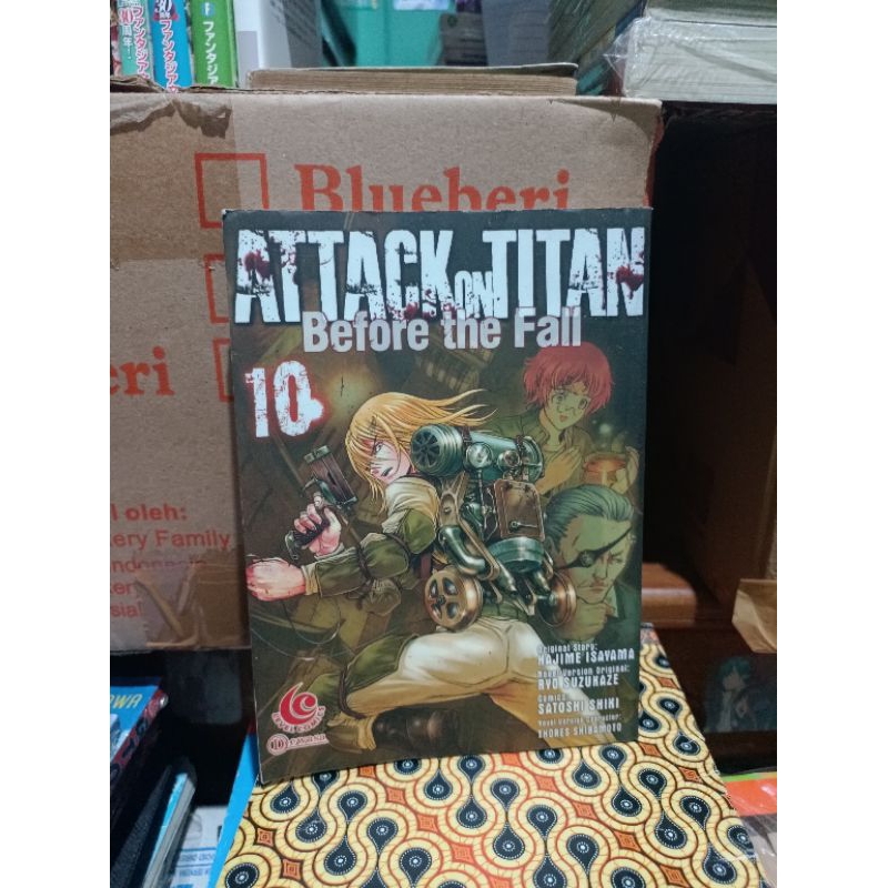 Komik attack on Titan before the fall 10 / komik attack on Titan before the fall vol 11