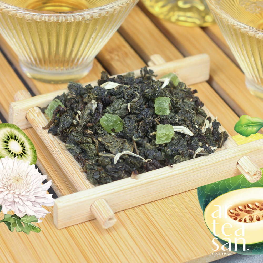 

La Melona - Tea Blend / Teh Oolong Melon / Loose Leaf Tea - Berbagai Ukuran