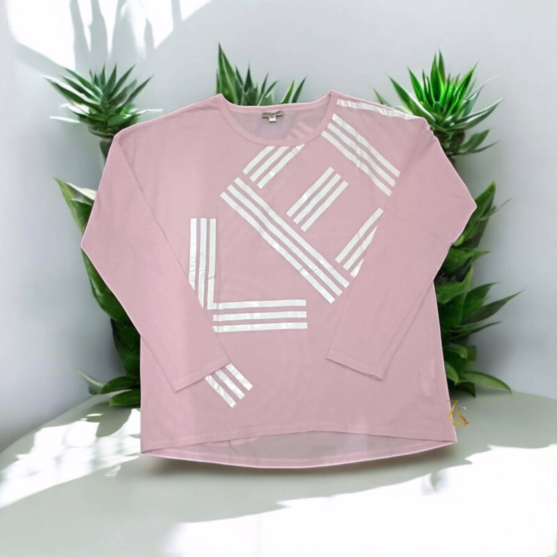 Kenzo Kids Original Girls Pink Cotton Long Sleeved Size 14-16Y