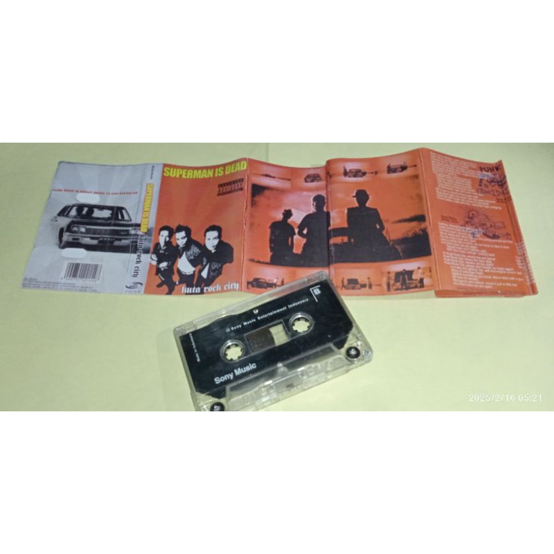 Kaset Tape/SUPERMAN.IS.DEAD/Kuta rock.city*(butlek)