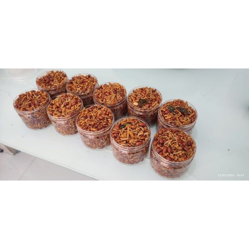 

Teri medan kacang balado kering 250 gr