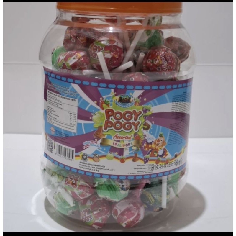 

permen kojek pogi pogi ples assorted 60 pcs