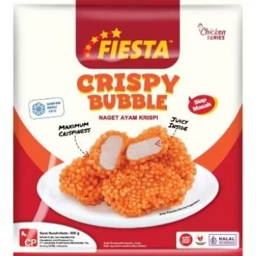 

Fiesta Crispy Bubble Chicken Nugget 400Gr