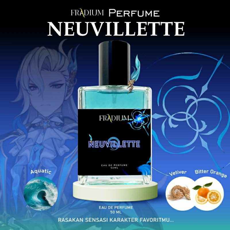 Perfume/Parfum Neuvillette Genshin Impact Fradium 55ml