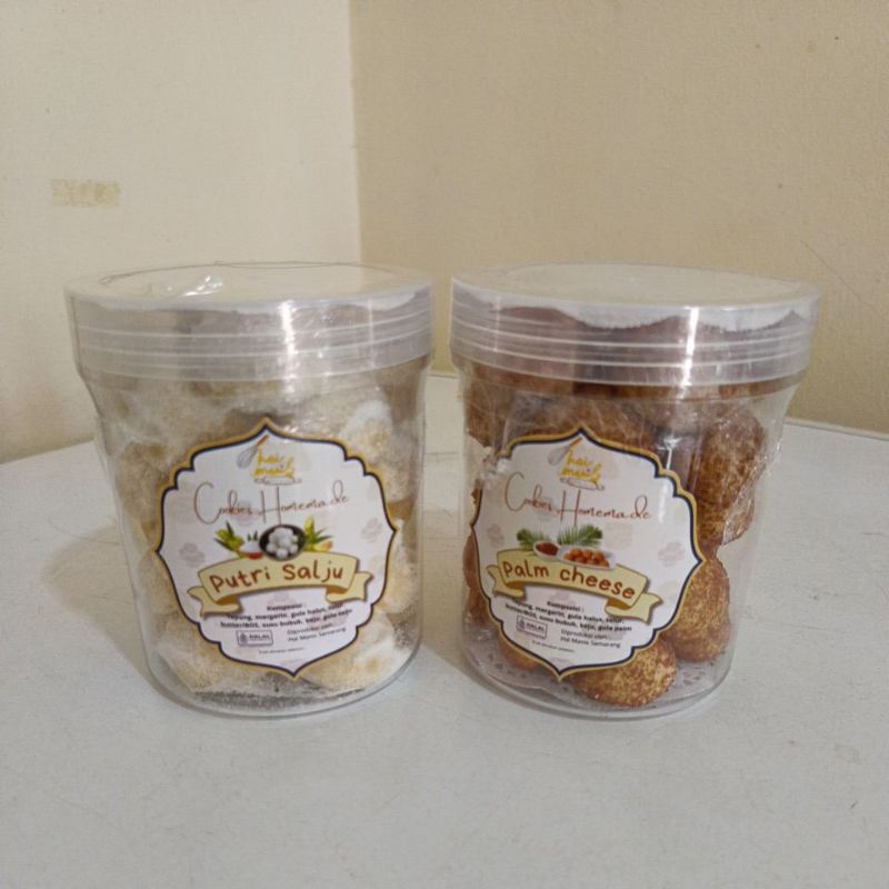 

kue kering palm cheese & putri salju premium