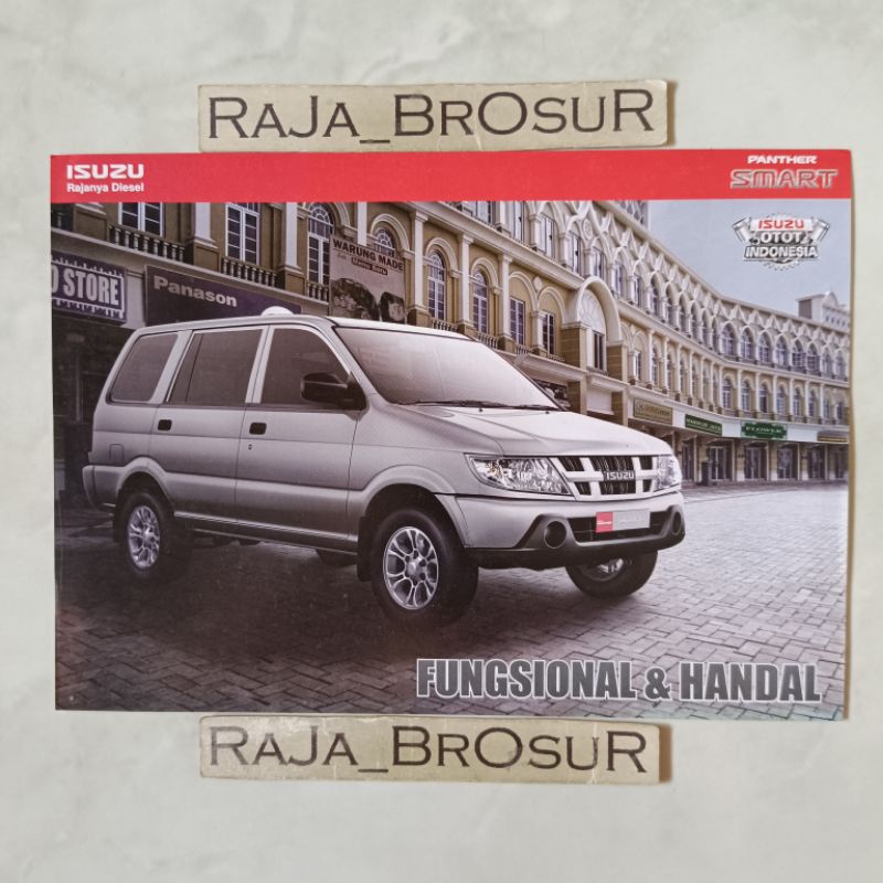 Poster brosur katalog flyer Isuzu Panther Smart 2015
