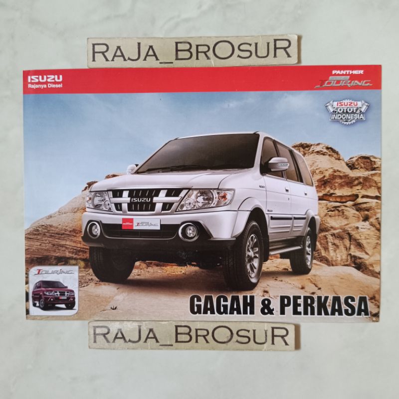Poster brosur katalog flyer Isuzu Panther Grand Touring 2014-2015