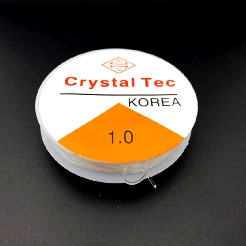 Tali Senar Elastis 1.0mm Super TEBAL Kuat Bahan Craft Kerajinan Membuat Gelang Atau Kalung