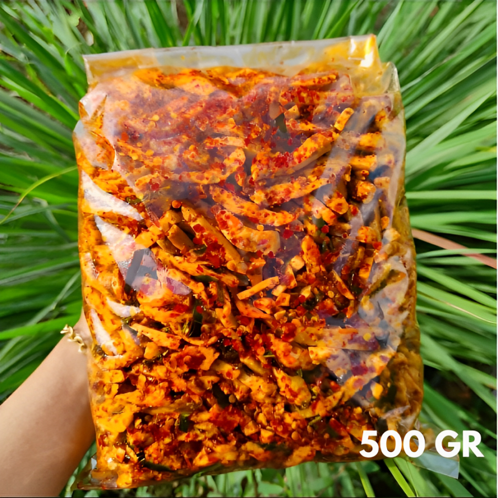 

basreng pedas daun jeruk 500gram/baso goreng bumbu melimpah