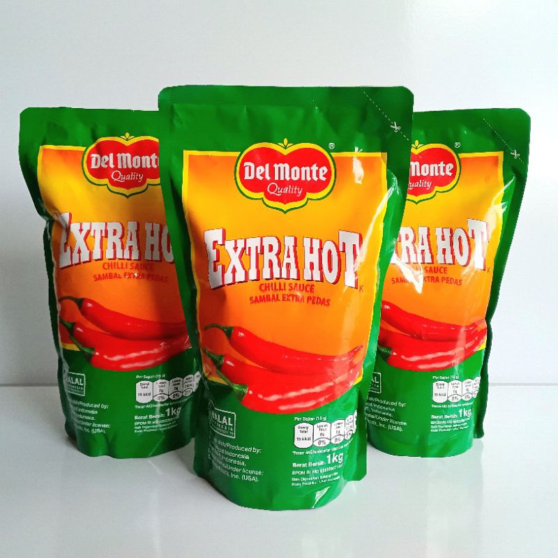 

Saos Sambal Delmonte Extra Hot 1kg ( Pcs ) [ Original ]