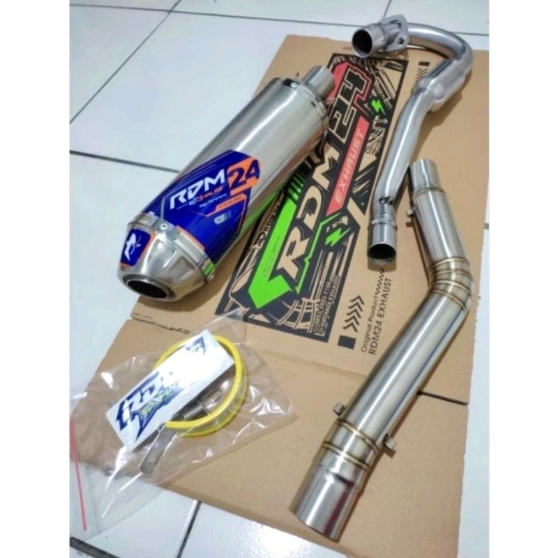 Knalpot racing honda CRF 150 L & CRF 250 L