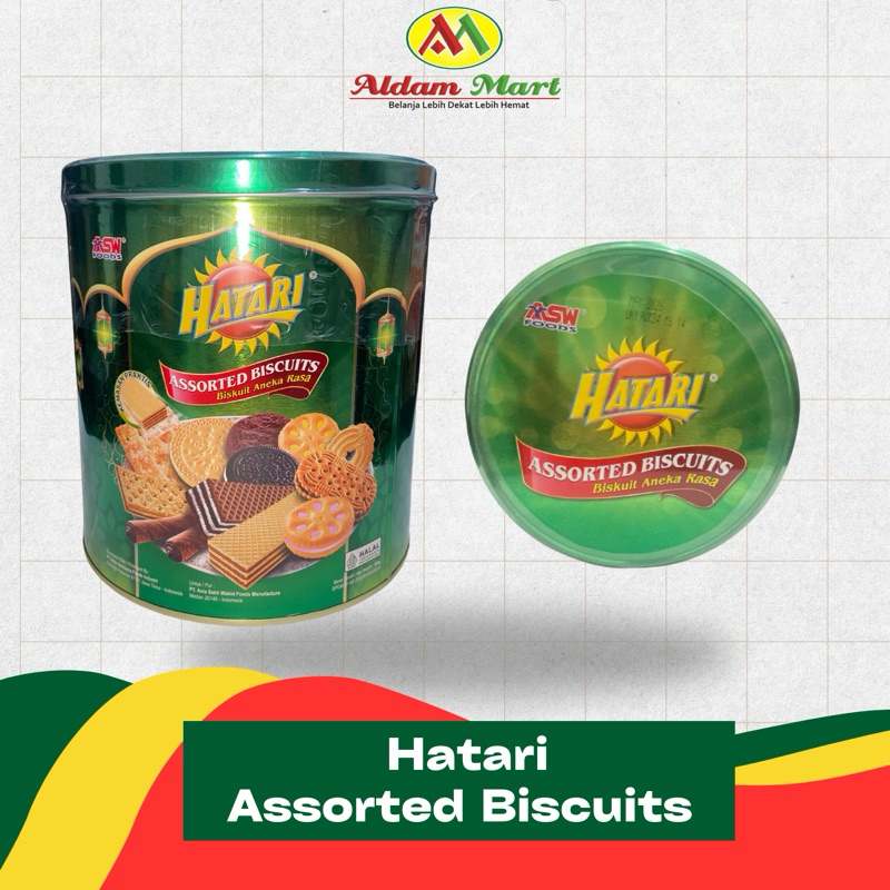 

A.M/ HATARI Assorted Biscuits Aneka Rasa 300g ASW FOODS