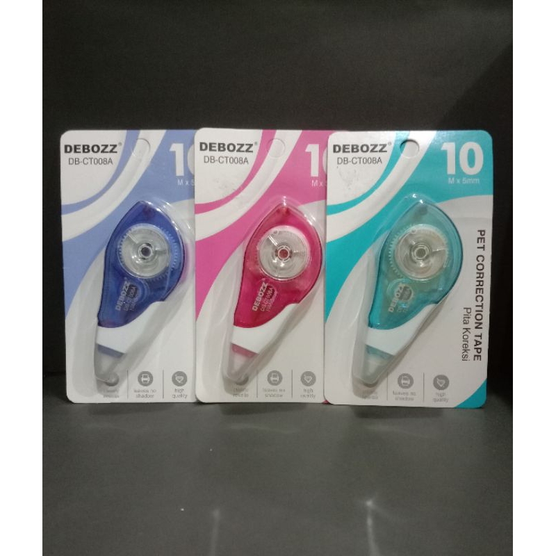 

Correction Tape Debozz DB-CT008A/Stipo Kertas Debozz