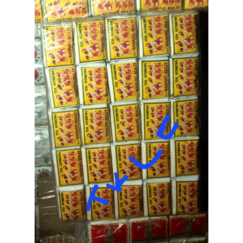 

Teh wayang kulit istimewa 1ball isi 10 pres tea