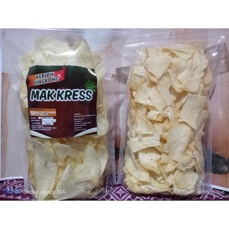 

Kripik Singkong Makkress 250 gr