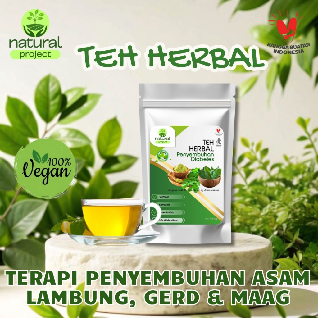

TEH HERBAL TERAPI ASAM LAMBUNG, MAAG & GERD-RAMUAN dr. Zaidul Akbar