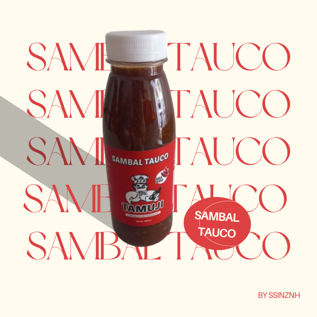 

Sambal Tauco Tamuji 400gr