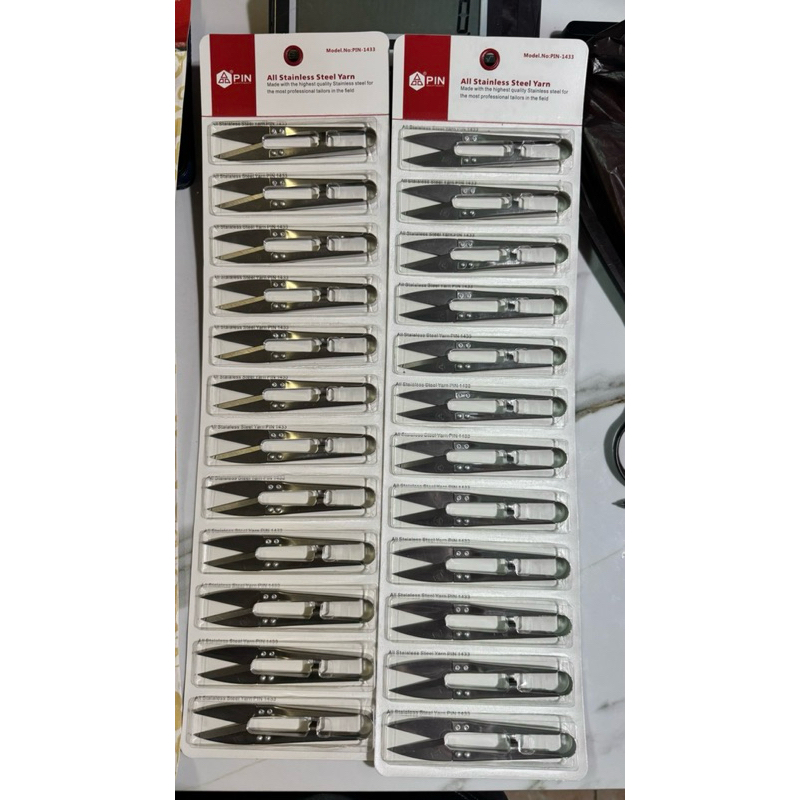 

gunting benang ceklis pin-1433 stenlis harga perlusin