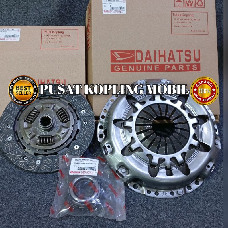 KAMPAS KOPLING SET KOMPLIT TOYOTA AGYA AYLA 1.0 1000CC ORI GARANSI 3 BULAN