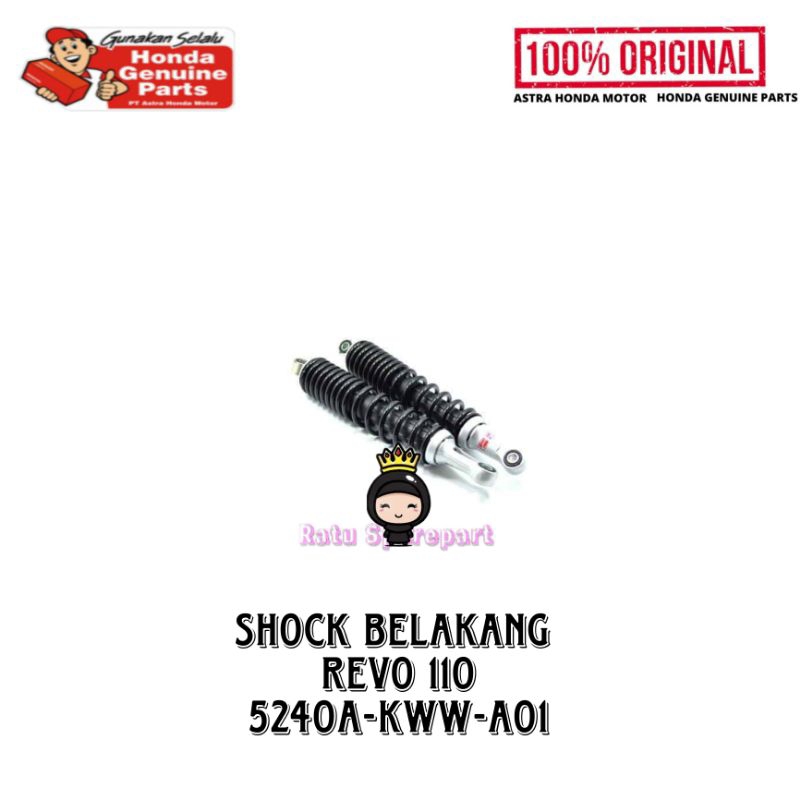 Shock Breaker Belakang Revo 110 Original - 5240AKWWA01 - Shock Belakang Revo 110 - Shock Breaker Bel