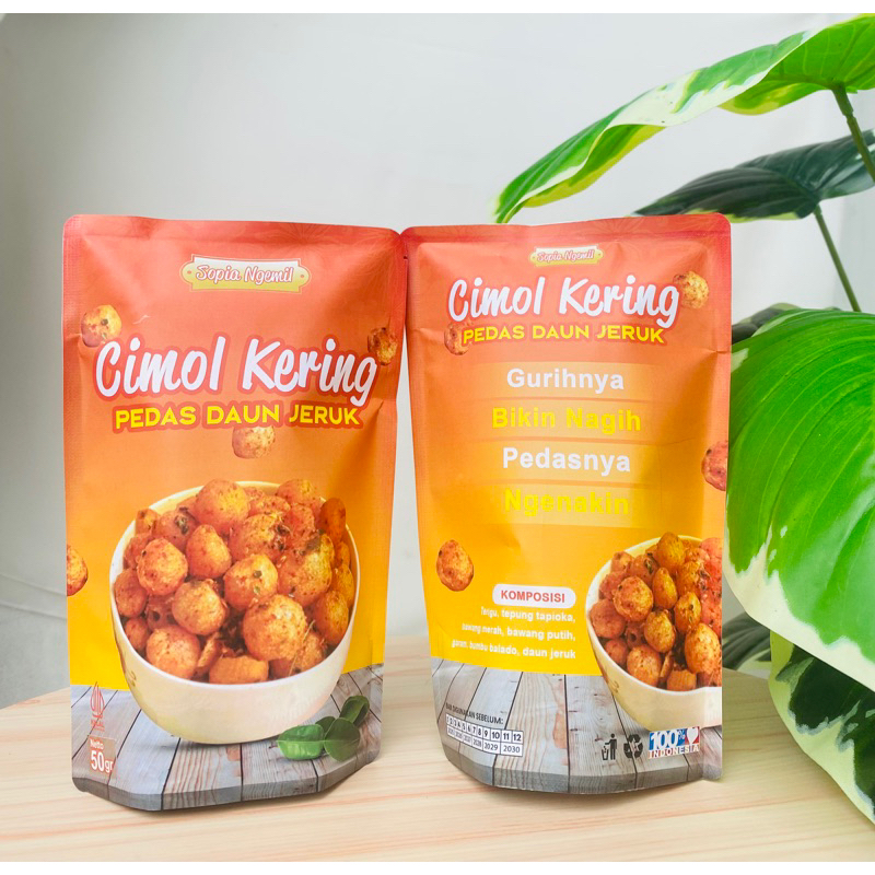 

Cimol kering pedas daun jeruk 50g