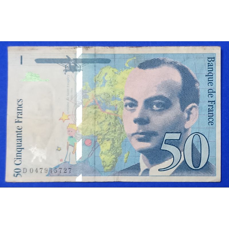 UANG PRANCIS 50 CENT FRANCS