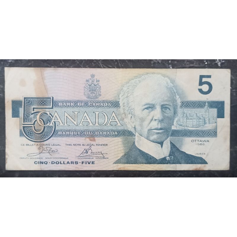 UANG CANADA 5 DOLLARS