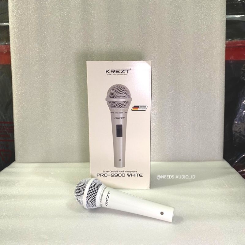 mic / microphone KREZT PRO-9900W PUTIH