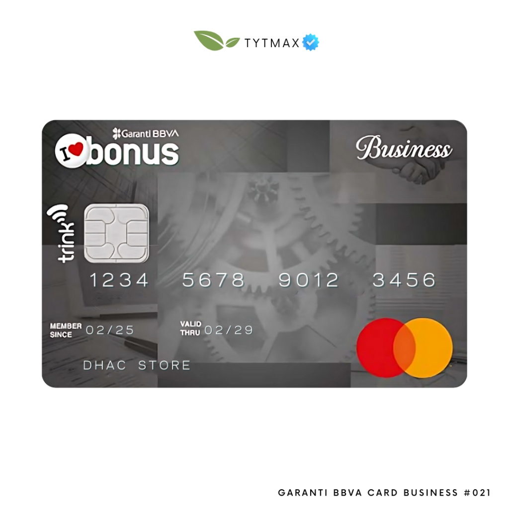 

Garanti BBVA card business #021 / Dummy CreditCard / Fake Premium ID Card