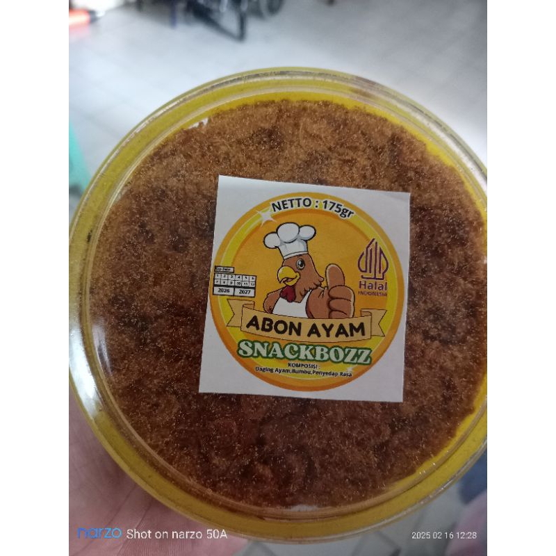 

Abon Ayam Snackbozz 175 gr