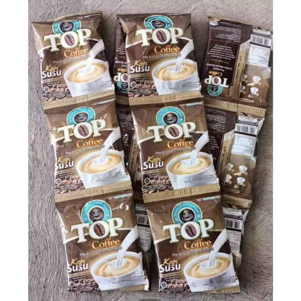

❤︎ ALN 26 ❤︎ TOP KOPI SUSU / 1 RENTENG ISI 12 SACHET