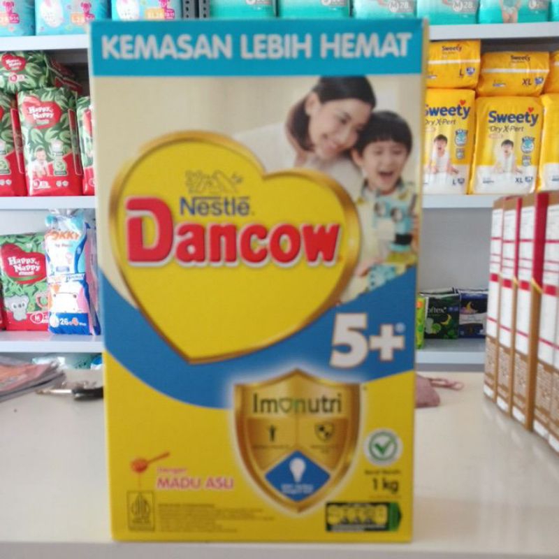 susu Dancow 5+ rasa madu 1kg