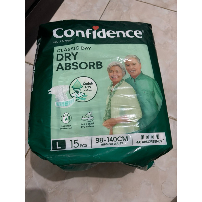 CONFIDENCE CLASSIC DAY L15 POPOK DEWASA