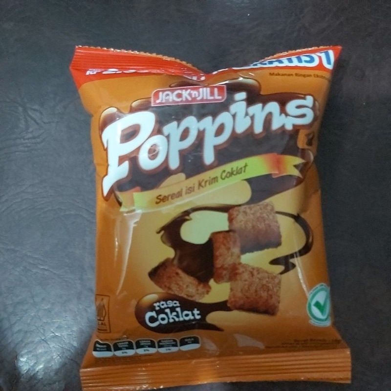 

Poppins Snack Sereal Isi Krim Coklat 16 Gr