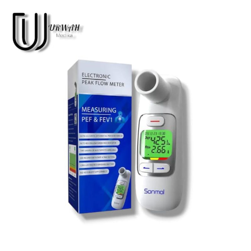 Digital peak flow meter sonmol/peak flow meter Bluetooth