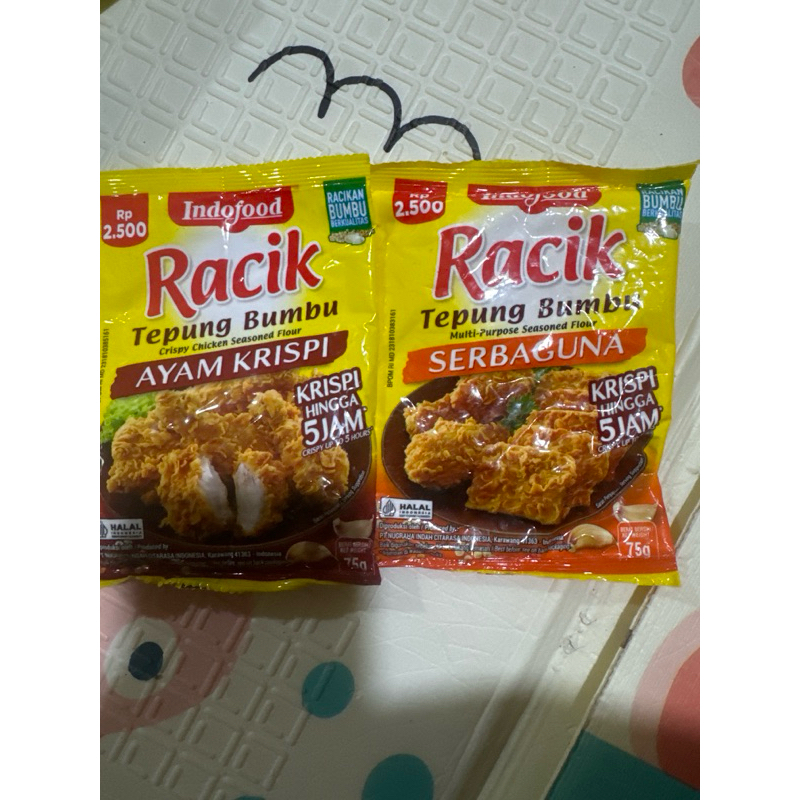 

Racik Tepung bumbu Serbaguna 75gx1