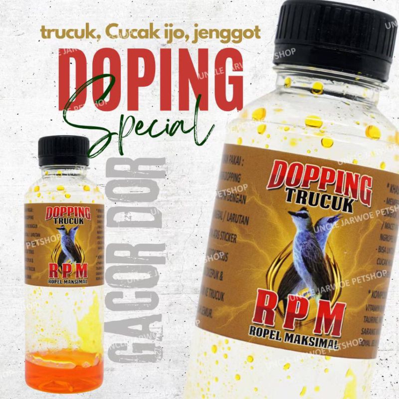 RPM TRUCUK VITAMIN BURUNG TRUCUK CUCAK IJO KAPAS TEMBAK PENGGACOR BURUNG INSTAN GACOR DOR ROPEL MAXI