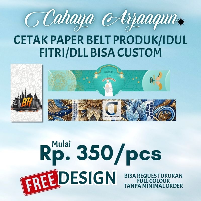 

CETAK PAPER BELT PRODUK/LABEL MAKANAN/PAPER BELT CUSTOM UNTUK TOPLES DLL