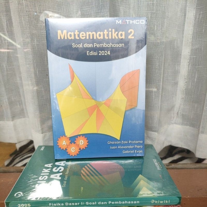 mathco Buku Matematika 2 Soal & pembahasan MATHCO Edisi 2024 - 2025 ITB