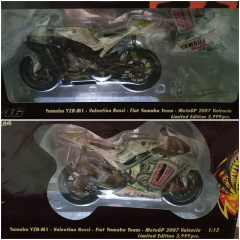 Minichamps valentino rossi 2007 valencia
