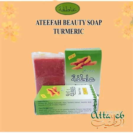 Ateefah Turmeric Sabun Arab