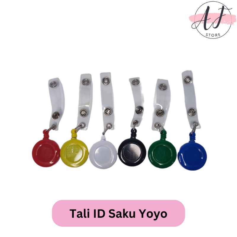 

Tali Id Card / Tali Id Saku Yoyo / Penjepit Id Card