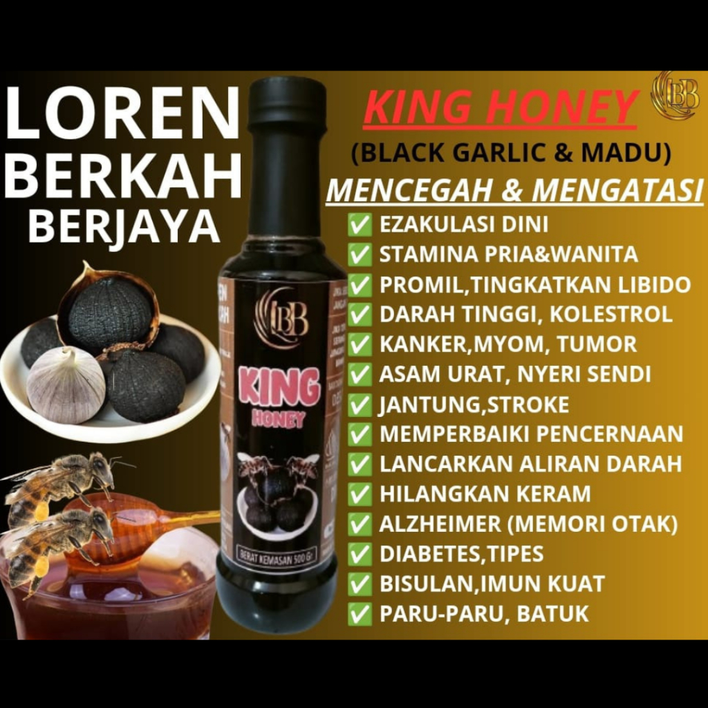 

KING HONEY BLACK GARLIC & MADU