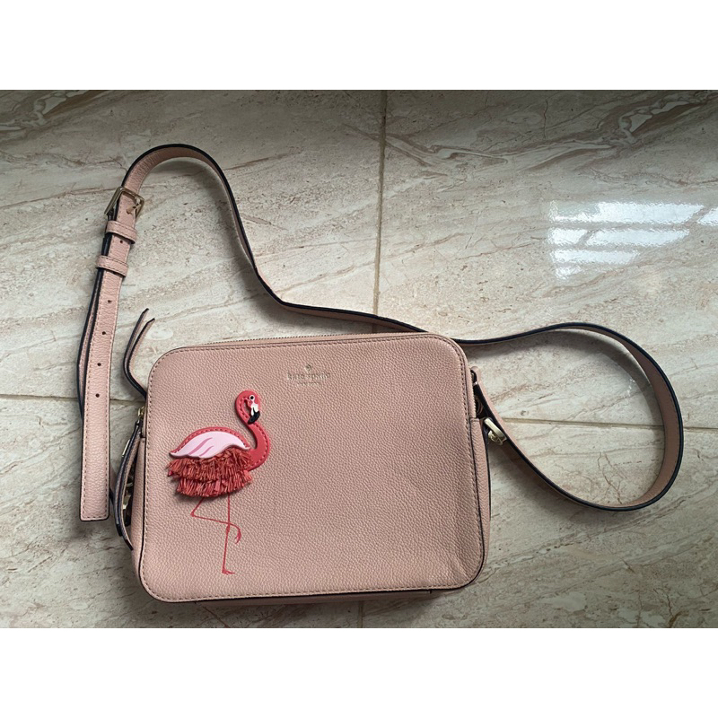 Kate spade crossbody bag Flamingo (Orginal Preloved)